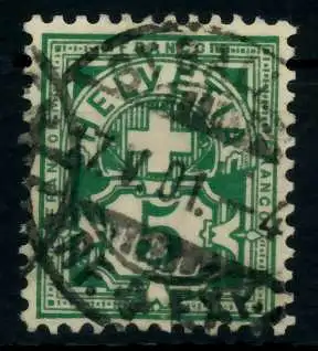 SCHWEIZ ZIFFERNMUSTER Nr 53Ya gestempelt 746942