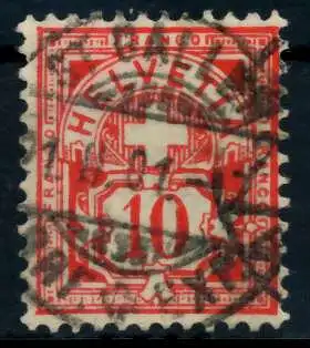 SCHWEIZ ZIFFERNMUSTER Nr 54Ya gestempelt 746946