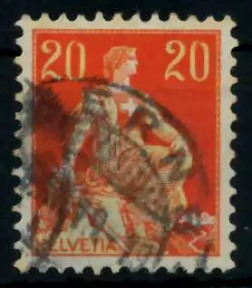 SCHWEIZ 1908 Nr 102 gestempelt 746AB6