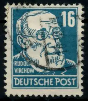 SBZ ALLG. AUSGABEN Nr 218d gestempelt 746E12