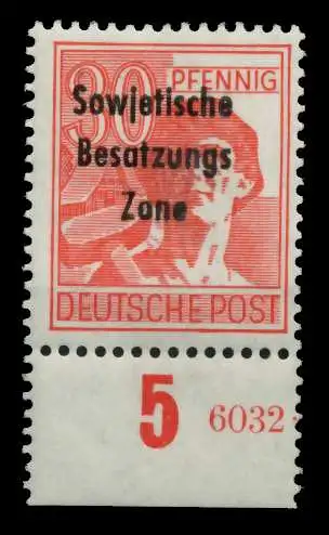 SBZ ALLG. AUSGABEN Nr 192 HAN 6032.... postfrisch URA 748FA2