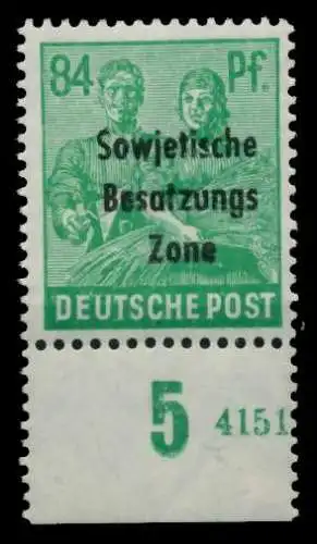 SBZ ALLG. AUSGABEN Nr 197 HAN 4151... postfrisch URA 748FBA