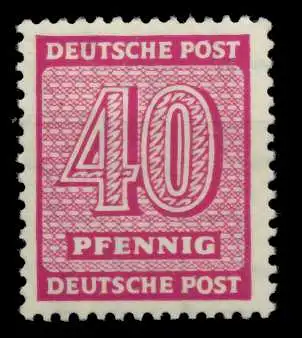 SBZ WESTSACHSEN Nr 136Ywa postfrisch 74907A