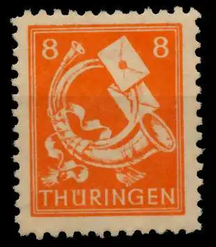 SBZ THÜRINGEN Nr 96AYy postfrisch 7490CE