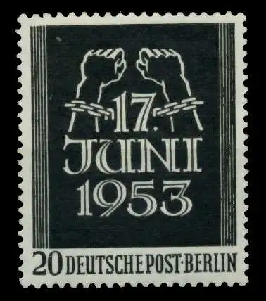 BERLIN 1953 Nr 110 postfrisch 7492BE