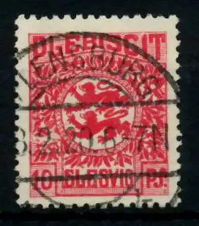 ABSTG SCHLESWIG Nr 4II zentrisch gestempelt 7495D6