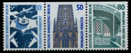 BERLIN ZUSAMMENDRUCK Nr W85 postfrisch 3ER STR 7495FE