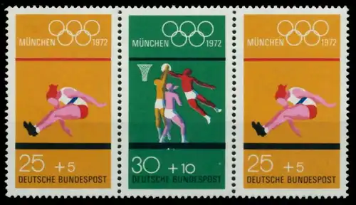 BRD ZUSAMMENDRUCK Nr W31 postfrisch 3ER STR S2C4046