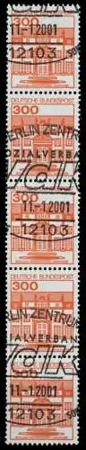 BRD DS BURGEN u. SCHLÖSSER Nr 1143IIR gestempelt 5ER STR 74DEB2