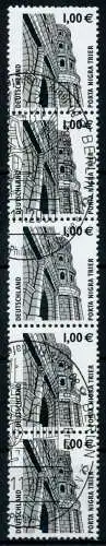 BRD DS SEHENSWÜRDIGKEITEN Nr 2301R postfrisch 5ER STR 74E0EE