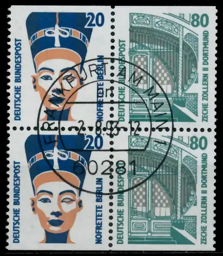 BRD BUND HEFTCHENBLATT Nr HB 32 gestempelt 75056E