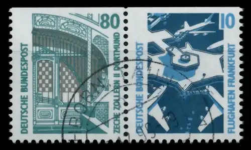 BRD ZUSAMMENDRUCK Nr W109 postfrisch WAAGR PAAR 7505F2