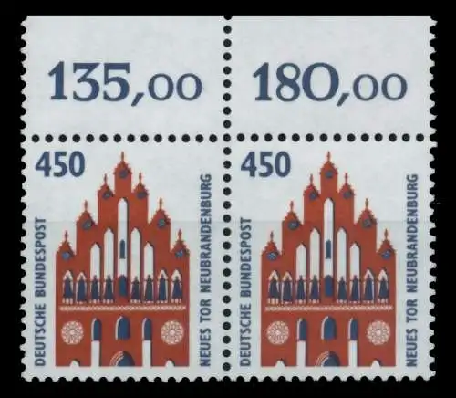 BRD DS SEHENSW Nr 1623 postfrisch WAAGR PAAR ORA 7525A6