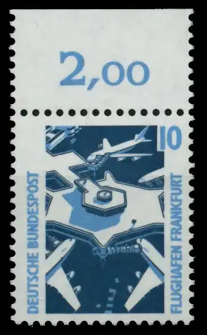 BRD DS SEHENSWÜRDIGKEITEN Nr 1347Au postfrisch ORA 7529A2