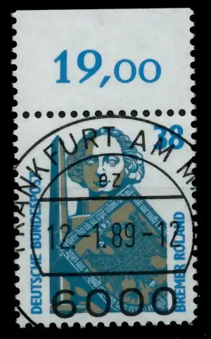 BRD DS SEHENSW Nr 1400 zentrisch gestempelt ORA 7529F6
