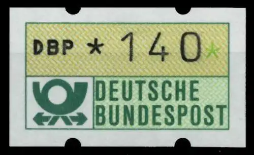 BRD ATM 1981 Nr 1-2-140 postfrisch 754C1E