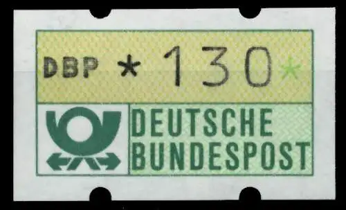 BRD ATM 1981 Nr 1-2-130 postfrisch 754C46