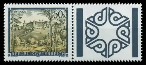 ÖSTERREICH DS STIFTE KLÖSTER Nr 2006 Zf postfrisch WAAG 757066