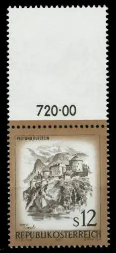 ÖSTERREICH DS SCHÖNES ÖSTERR. Nr 1654Lfo postfrisch SEN 757272
