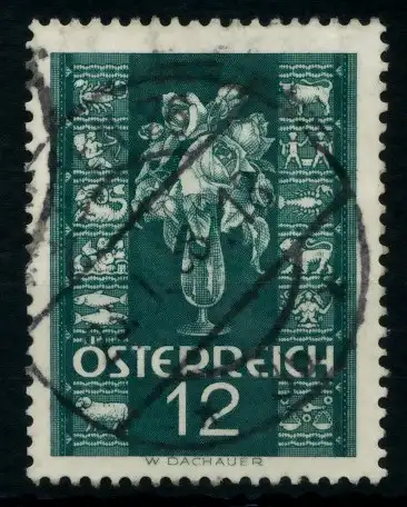 ÖSTERREICH 1937 Nr 658 gestempelt 759722