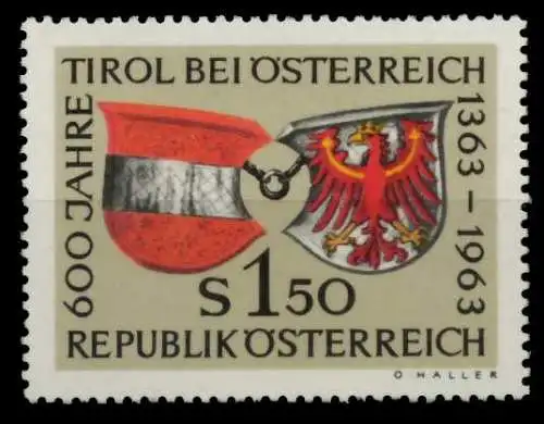 ÖSTERREICH 1963 Nr 1133 postfrisch S2EE756