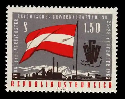 ÖSTERREICH 1963 Nr 1132 postfrisch S2EE74A