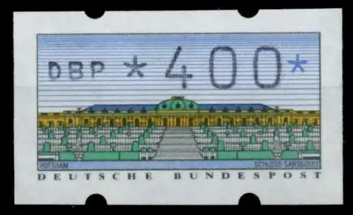 BRD ATM 1993 Nr 2-1.1-0400 postfrisch 75C0B2
