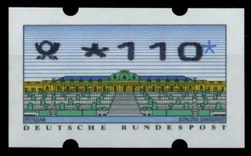 BRD ATM 1993 Nr 2-2.3-0110Rs postfrisch 75EDEE