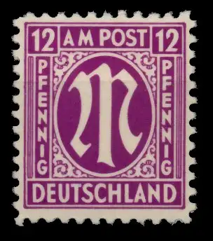 BIZONE AM-POST Nr 7x postfrisch 75F1CA