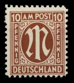 BIZONE AM-POST Nr 6x postfrisch 75F236