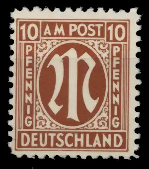 BIZONE AM-POST Nr 6x postfrisch 75F24E