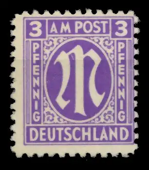 BIZONE AM-POST Nr 1z postfrisch 75F2FE