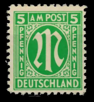 BIZONE AM-POST Nr 3z postfrisch 75F322