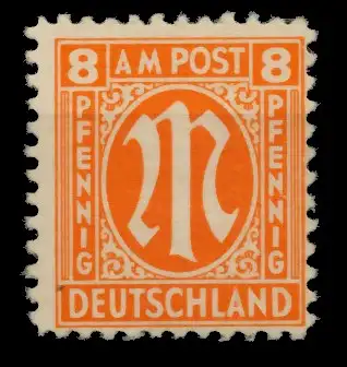 BIZONE AM-POST Nr 5z postfrisch 760B22
