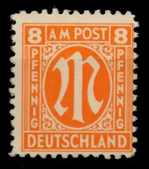 BIZONE AM-POST Nr 5z postfrisch 760B42