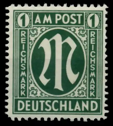BIZONE AM-POST Nr 35Bz postfrisch 7633AE