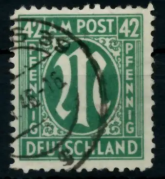 BIZONE AM-POST Nr 31Az gestempelt 76357E