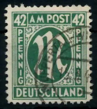 BIZONE AM-POST Nr 31Az gestempelt 76358E