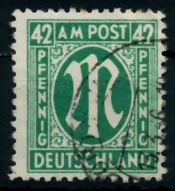 BIZONE AM-POST Nr 31Az gestempelt 7635A2
