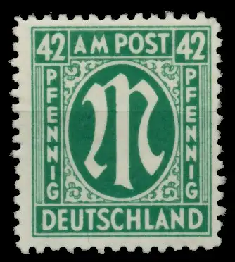 BIZONE AM-POST Nr 31Az postfrisch 7635FA