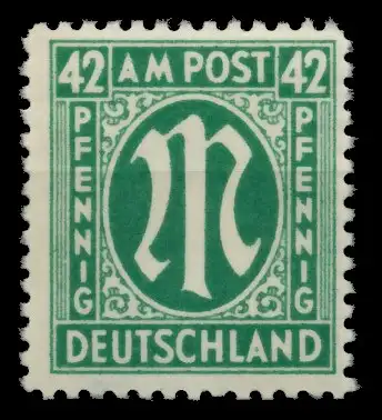 BIZONE AM-POST Nr 31Az postfrisch 7635FE