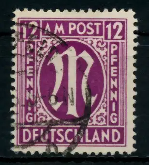BIZONE AM-POST Nr 15aAz gestempelt 763636
