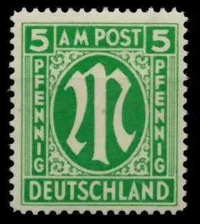 BIZONE AM-POST Nr 12-Ay postfrisch 763A12