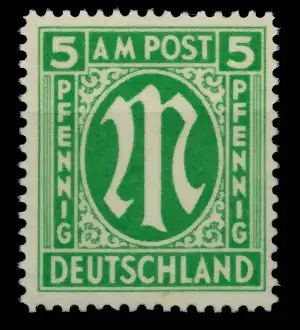 BIZONE AM-POST Nr 12-Ay postfrisch 763A7A