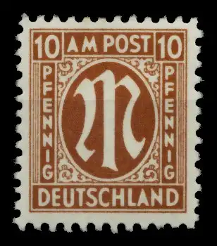 BIZONE AM-POST Nr 22Az postfrisch 764B3A