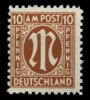 BIZONE AM-POST Nr 22Az postfrisch 764B42