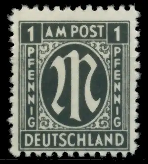 BIZONE AM-POST Nr 16Bz postfrisch 764B6E