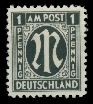 BIZONE AM-POST Nr 16Bz postfrisch 764B7A