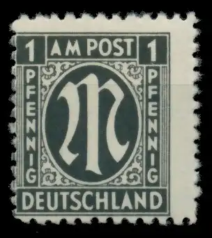 BIZONE AM-POST Nr 16Bz postfrisch 764B8A