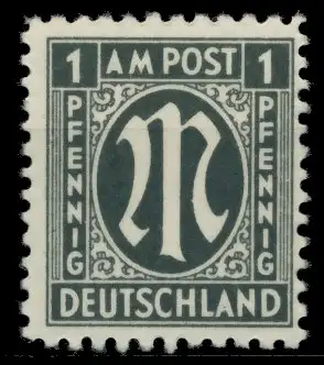 BIZONE AM-POST Nr 16Bz postfrisch 764B8E